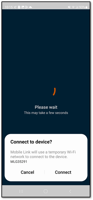 How do I connect my generator to my Wi-Fi network if I have an Android?