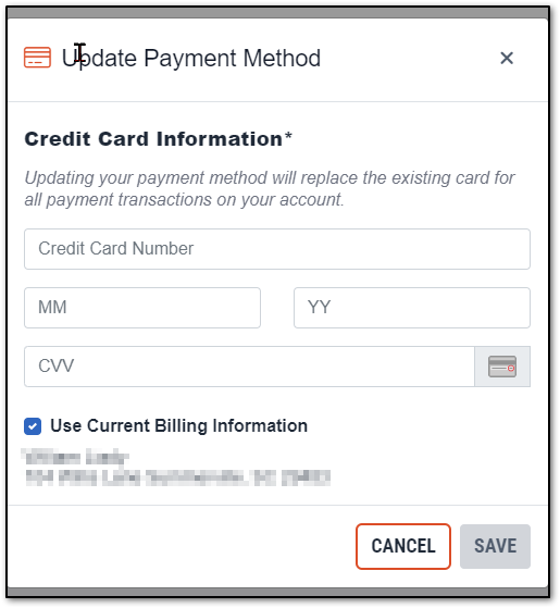 How Do I Update My Credit Card On Mobile Link