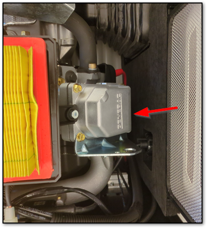 Next Generation rear spark plug location