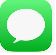 Apple text message example