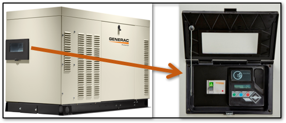 RG ≤80 kW with Evolution controller on exterior