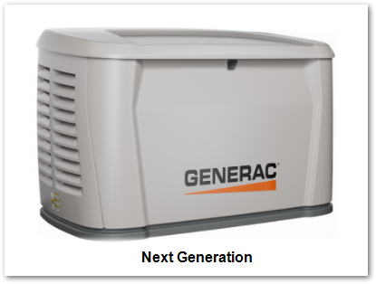How do I replace the battery on my home standby generator?