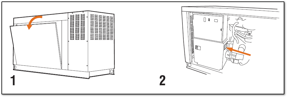 Commercial liquid-cooled data tag location