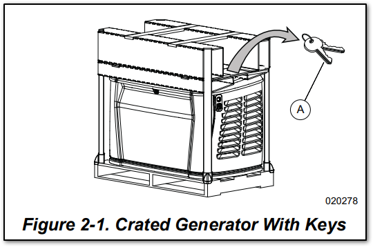 Shipping carton and key location